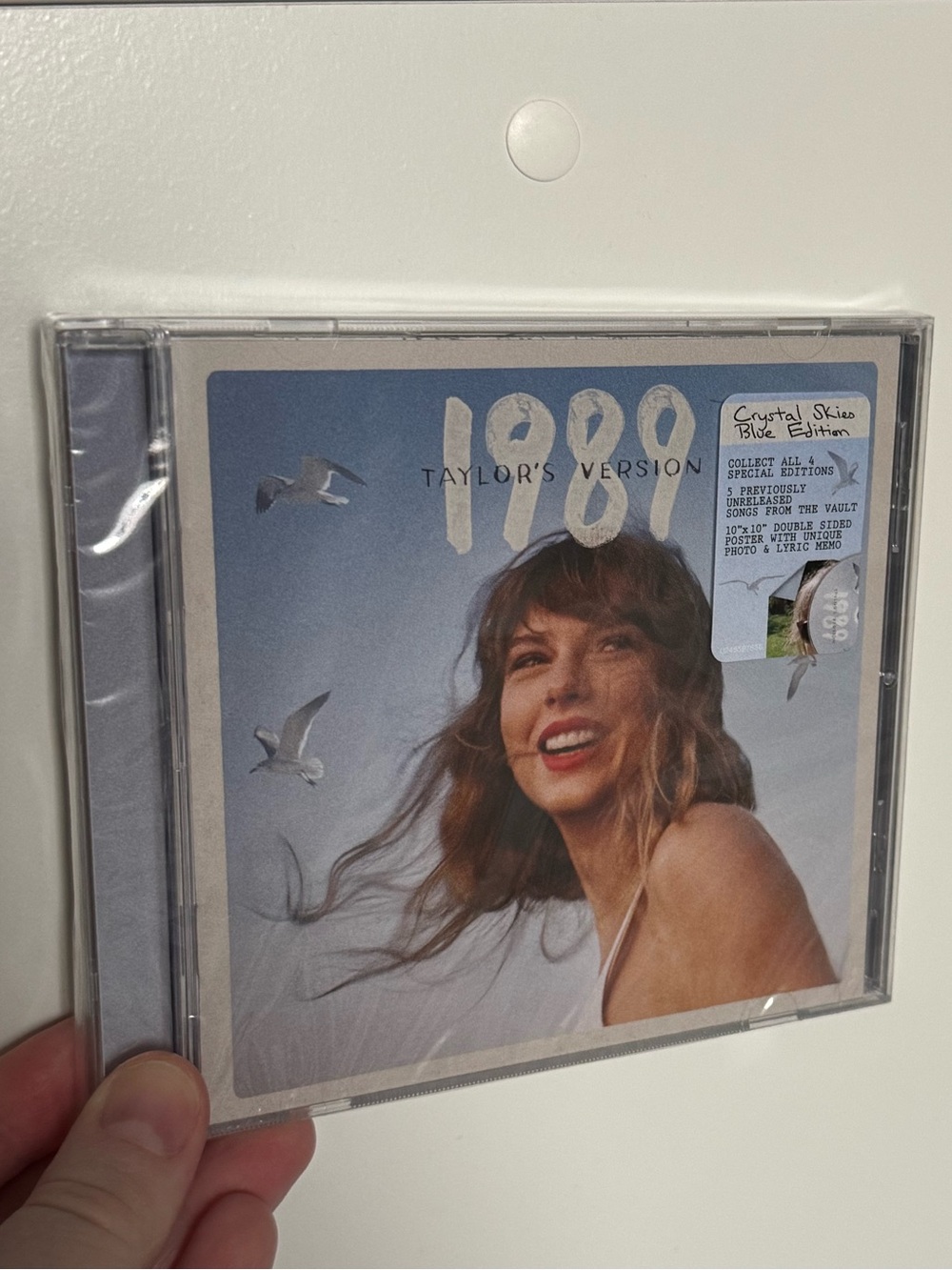 1989 Taylor’s Version Crystal Skies exclusive poster CD